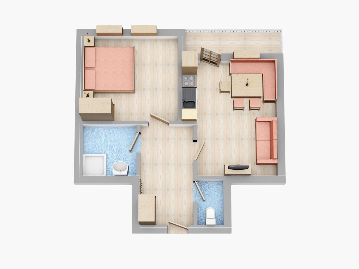 Urlaubsland Sonnfeld Apartment Flachau Bagian luar foto